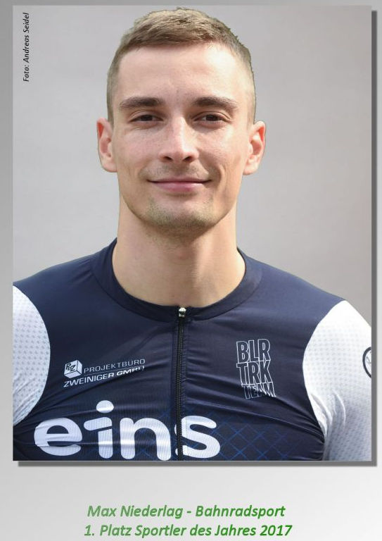 Sportler des Jahres 2017 1. Platz Radsport Max Niederlag