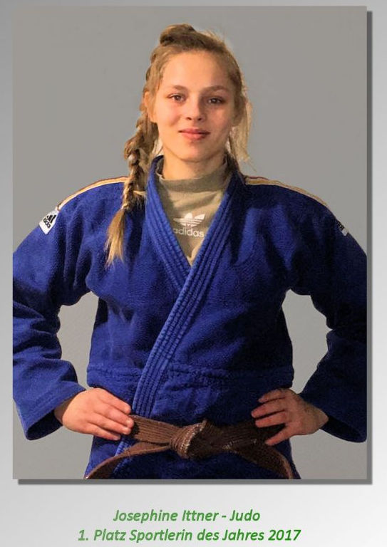 Sportlerin des Jahres 2017 1. Platz Judo Josephine Ittner
