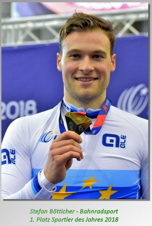 Sportler des Jahres 2018 1. Platz Bahnradsport Stefan Boetticher