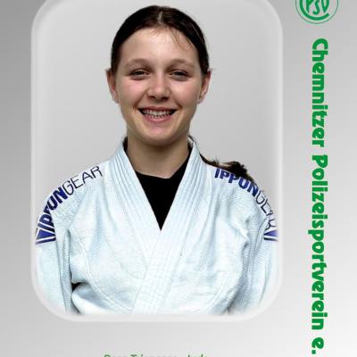 Nachwuchssportlerin 2024 2. Platz Dora Tsionaras Judo