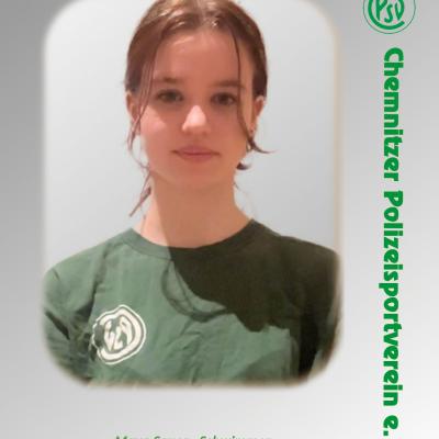 Nachwuchssportlerin 2024 3. Platz Maya Sauer Schwimmen