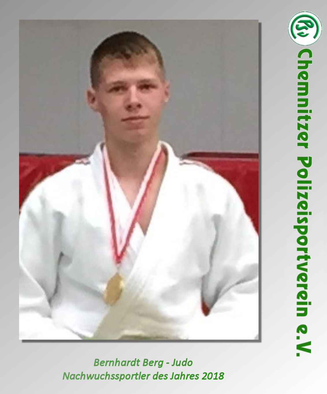 Nachwuchssportler des Jahres 2018 1. Platz Jud Bernhardt Berg