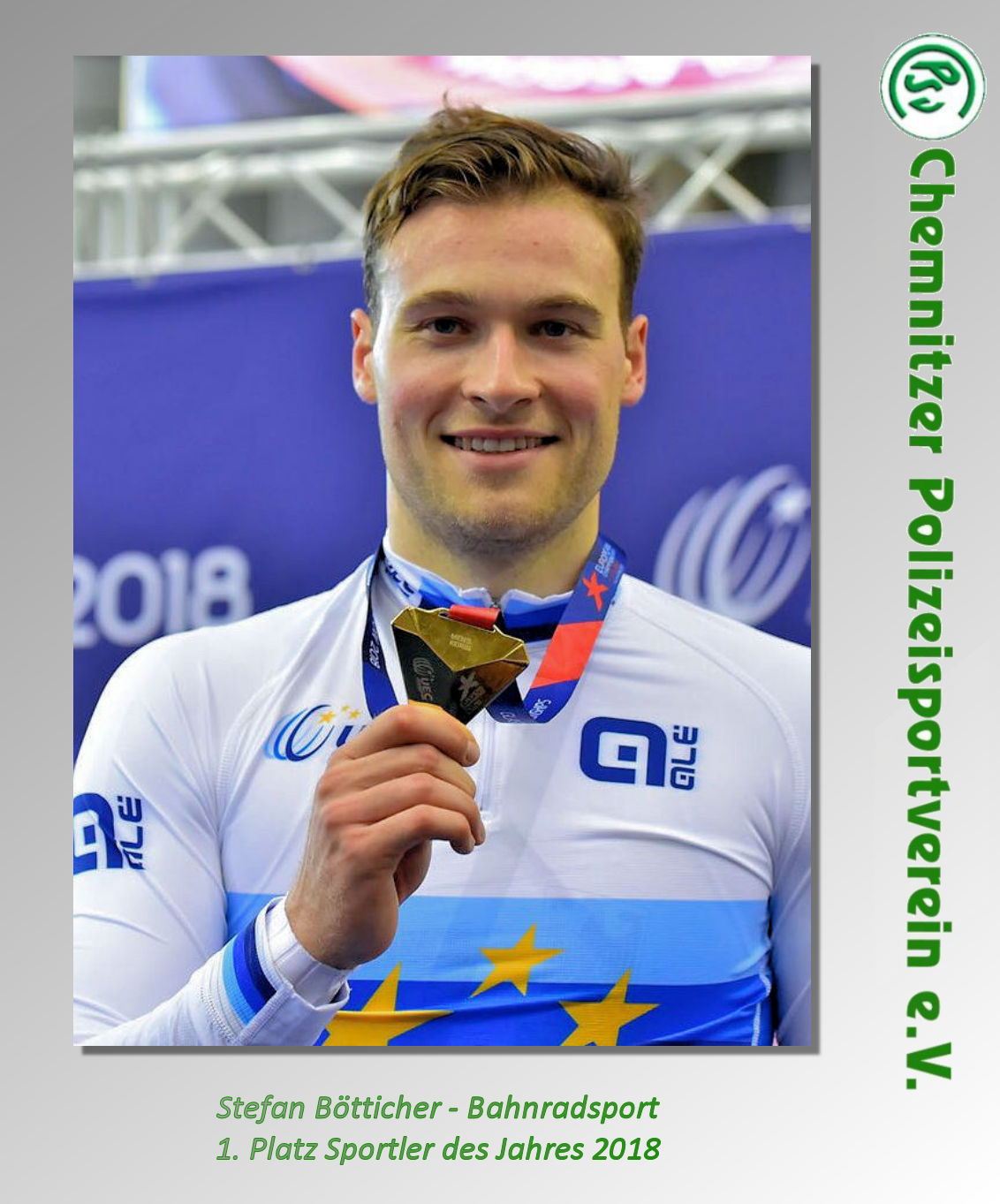 Sportler des Jahres 2018 1. Platz Bahnradsport Stefan Boetticher