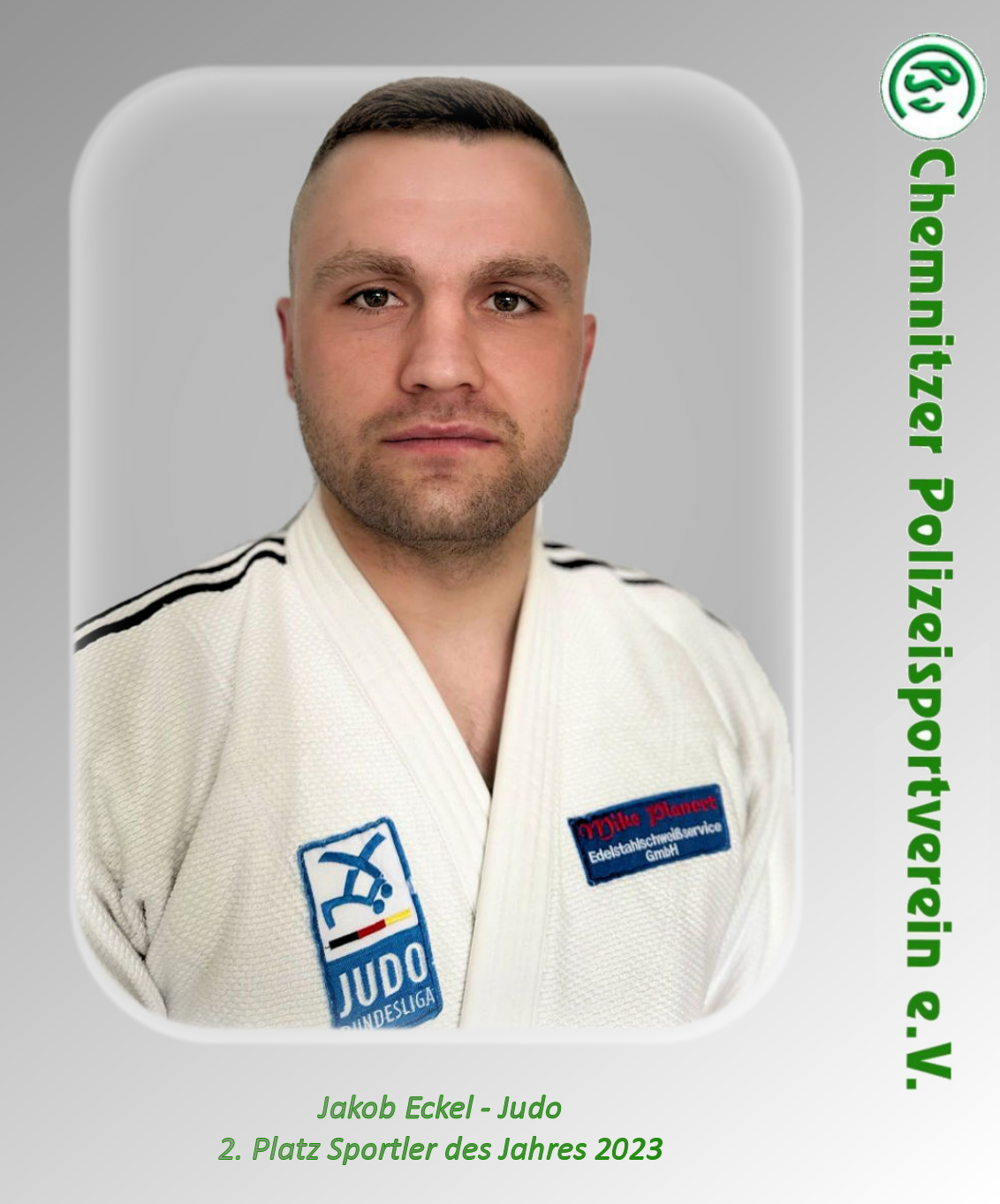 2. Platz Sportler des Jahres 2. Platz - Jakob Eckel - Judo